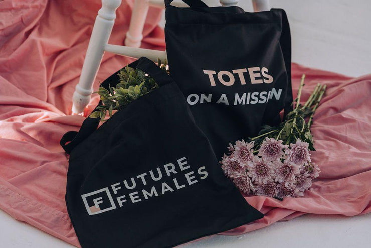 Kirsty Tote Bag (black) - Future Females